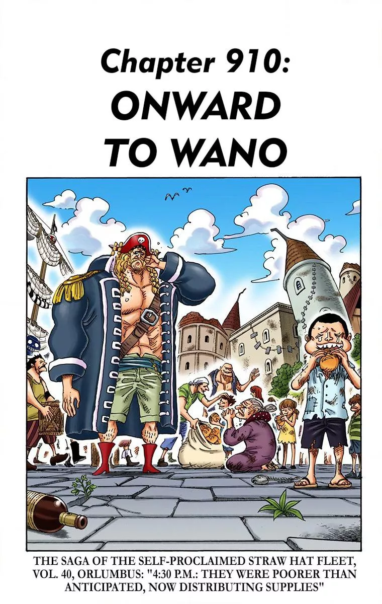 Read One Piece Chapter 910 Online