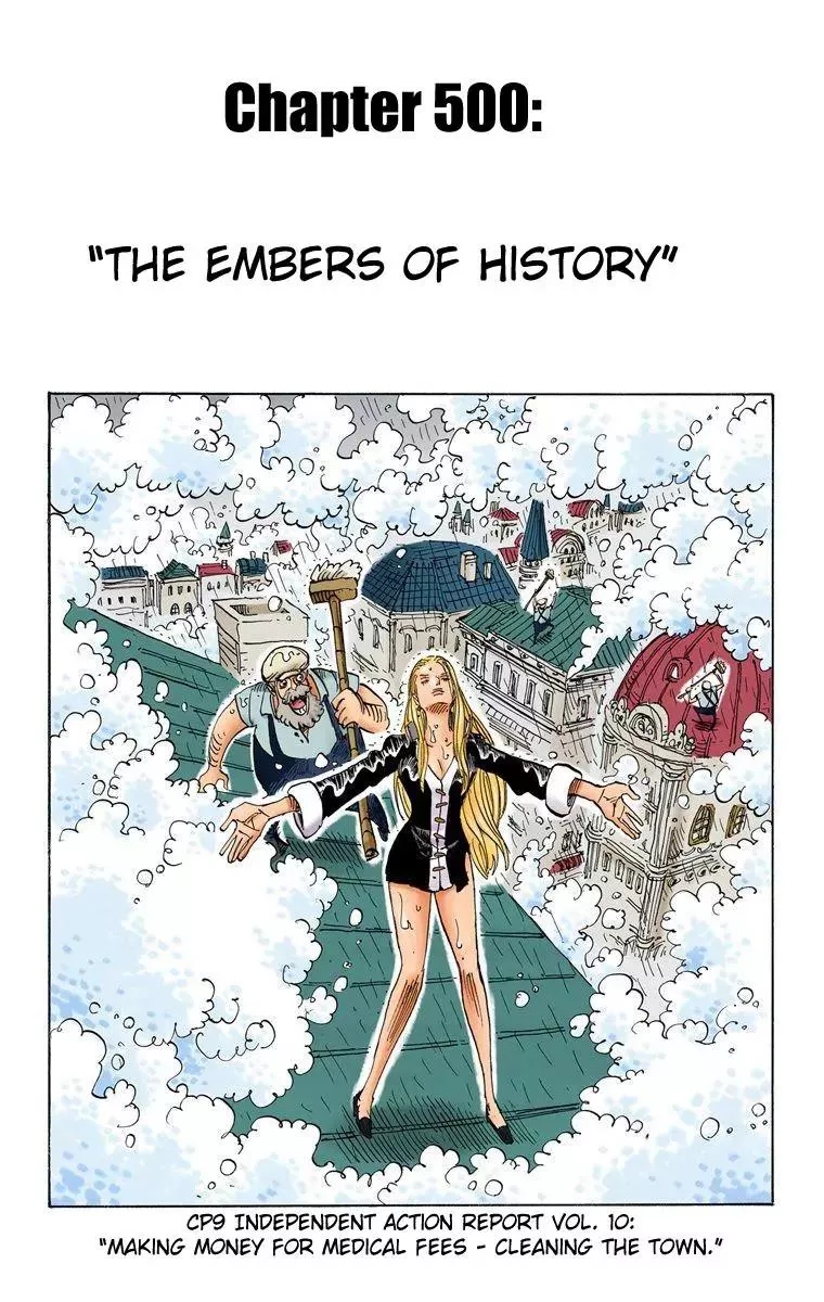 Read One Piece Chapter 500 - The Embers of History Online