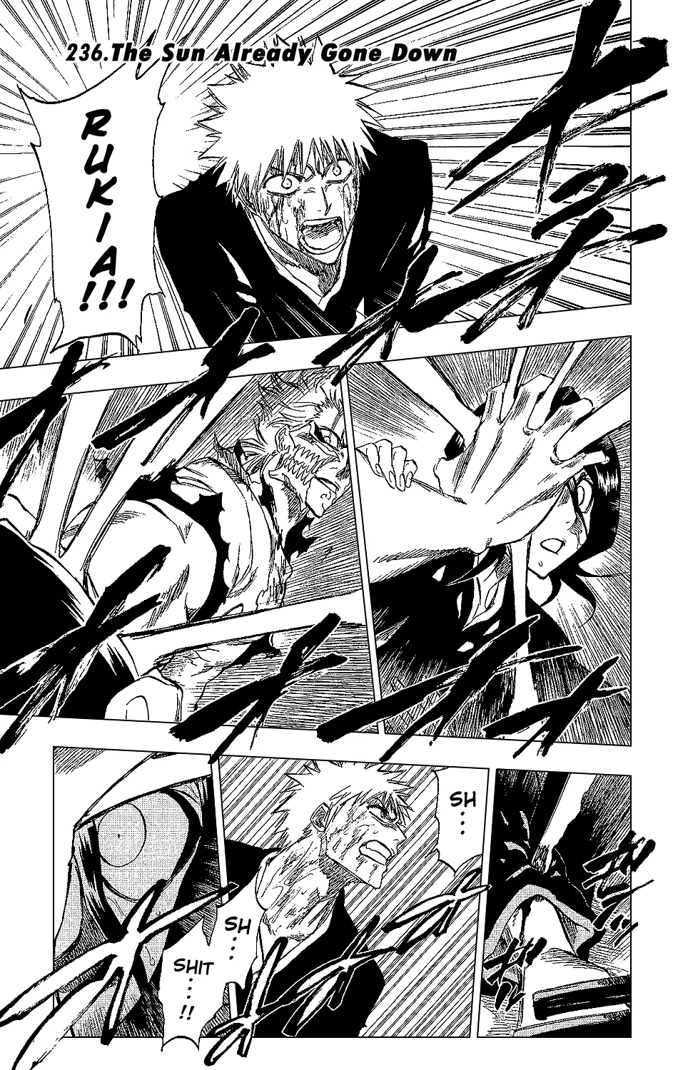 Read Bleach Chapter 236 - The Sun Already Gone Down Online