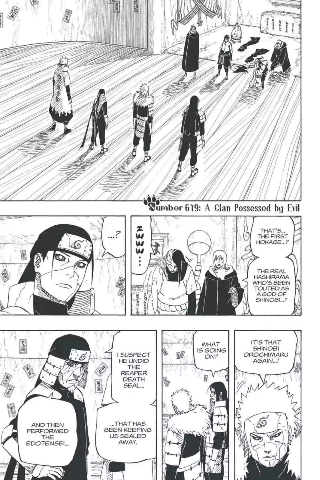 Read Naruto Chapter 619 - A Clan Possessed By Evil Online