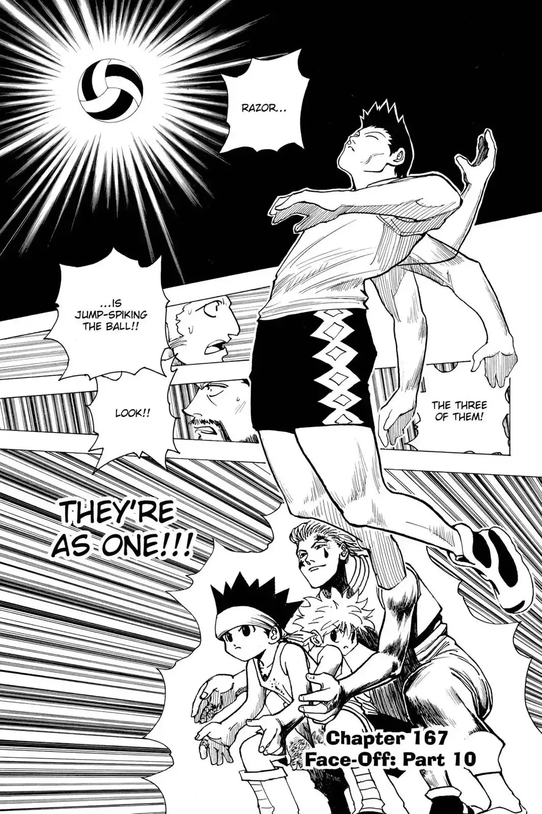 Read Hunter X Hunter Chapter 167 - Face-Off: Part 10 Online