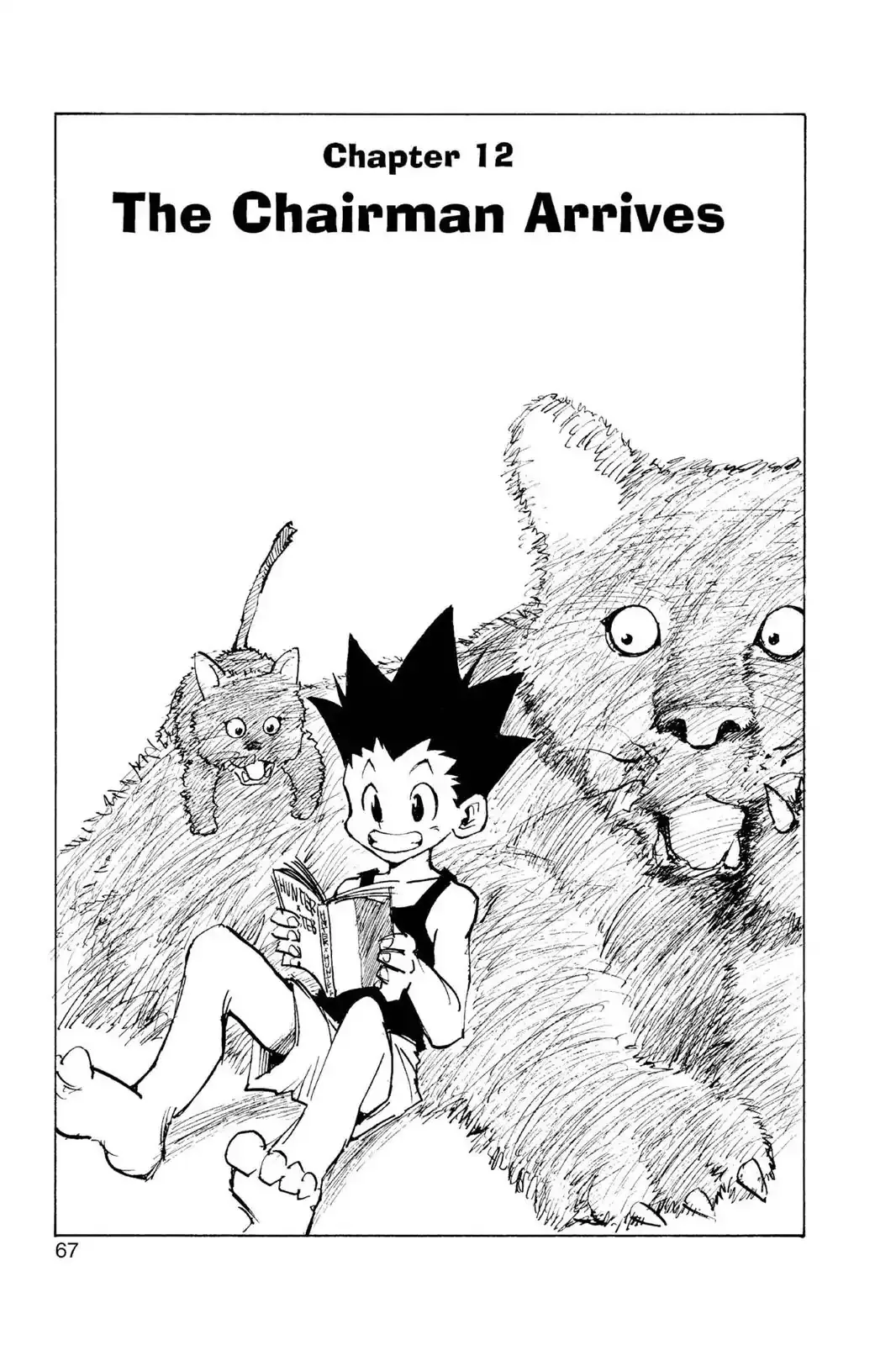 Read Hunter X Hunter Chapter 12 - The Chairman Arrives Online