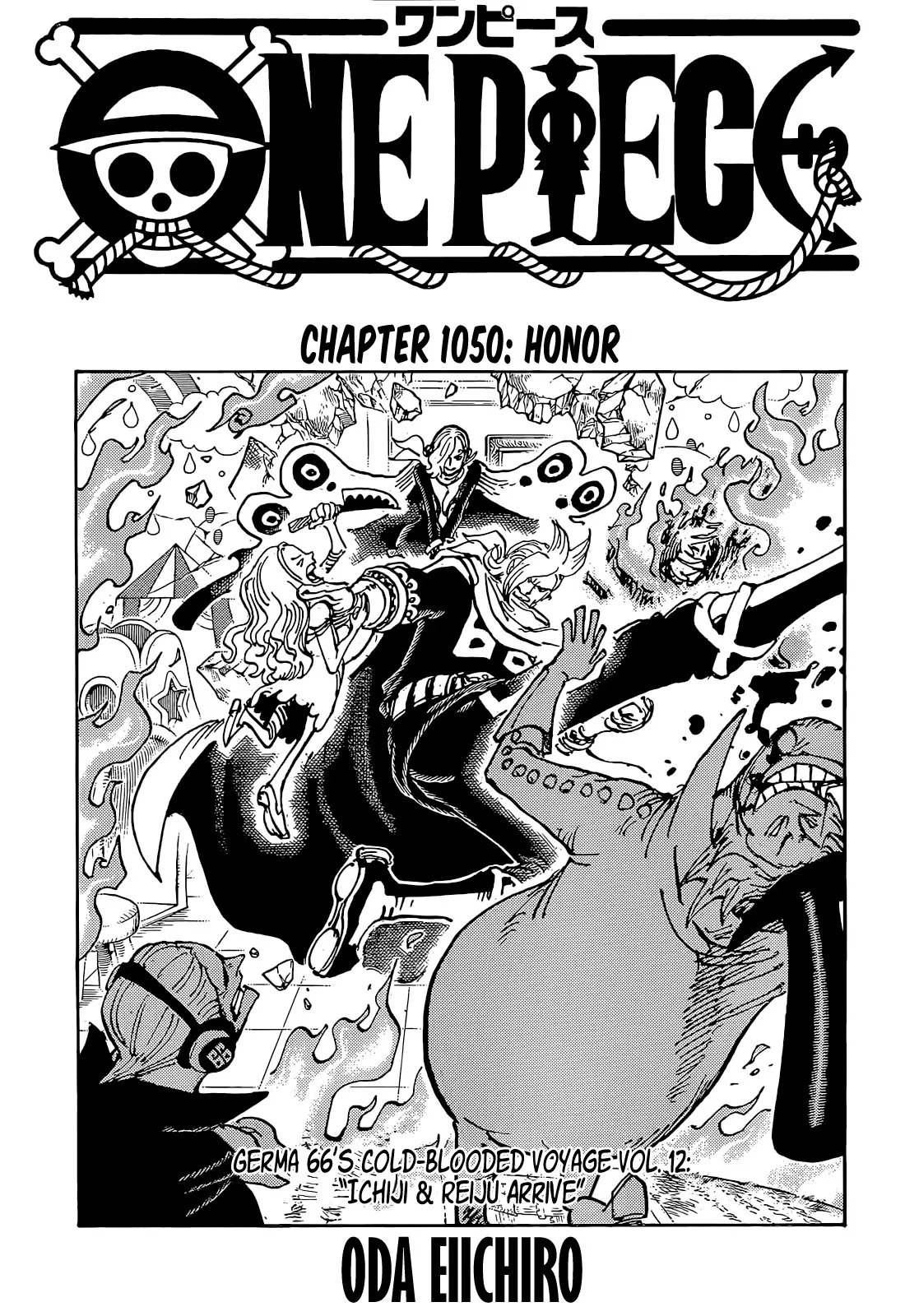 Read One Piece Chapter 1050 - Honor Online