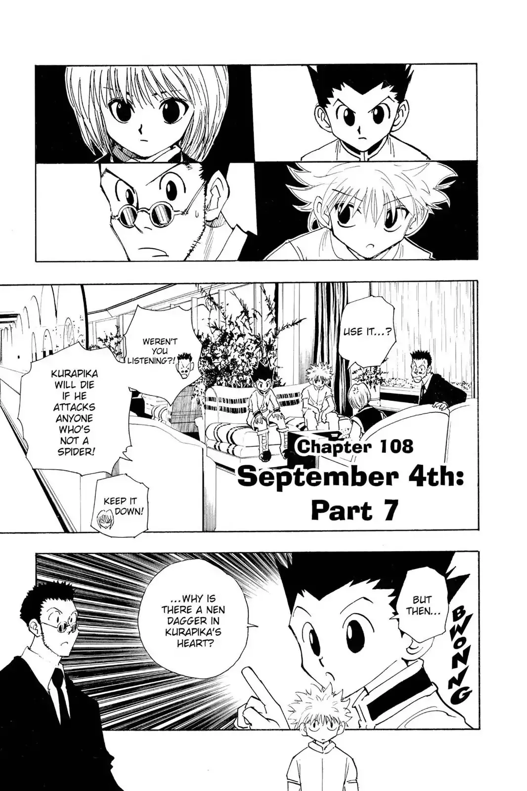 Read Hunter X Hunter Chapter 108 - September 4th: Part 7 Online