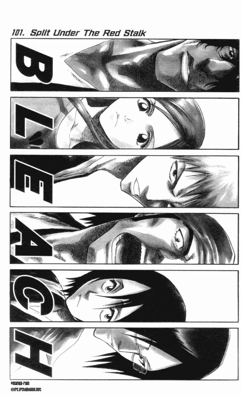 Read Bleach Chapter 101 - Split Under the Red Stalk Online