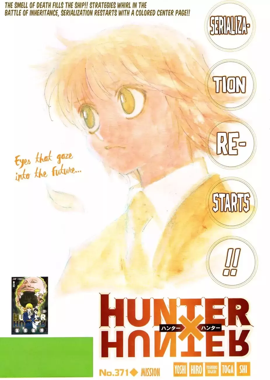 Read Hunter X Hunter Chapter 371 - Mission Online