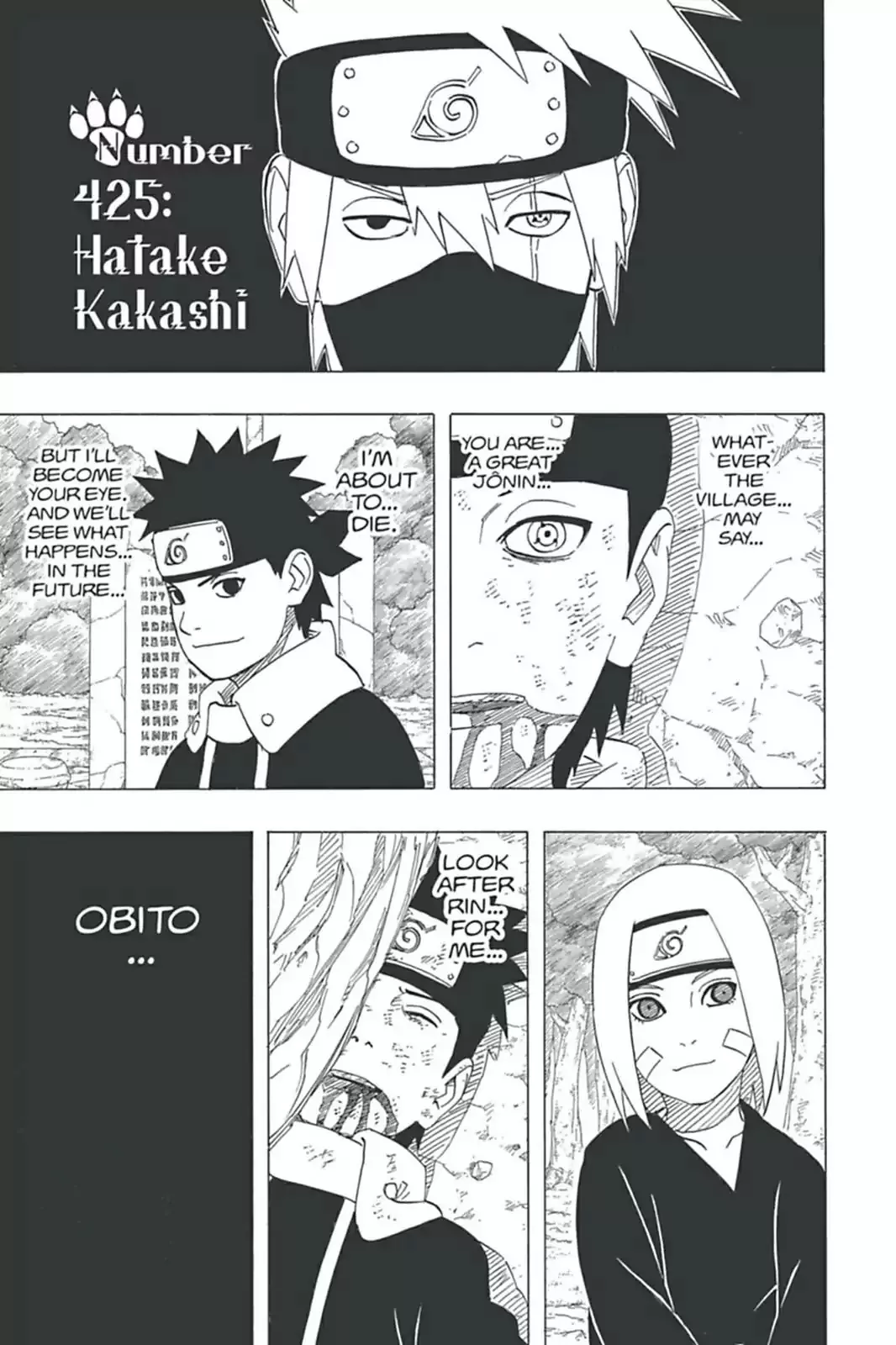 Read Naruto Chapter 425 - Hatake Kakashi Online