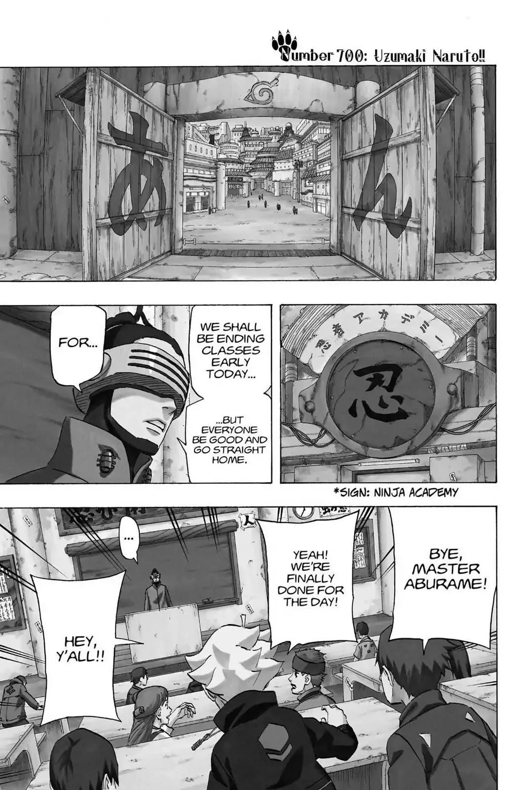 Read Naruto Chapter 700 - Uzumaki Naruto!! [END] Online