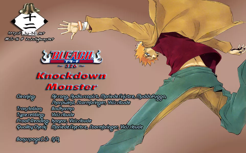 Read Bleach Chapter 326 - Knockdown Monster Online