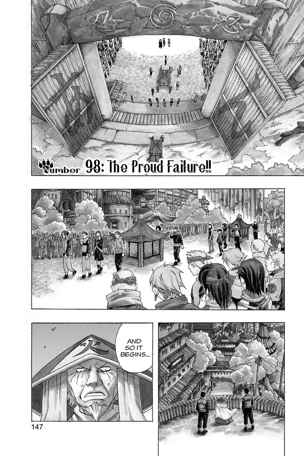 Read Naruto Chapter 98 - The Proud Failure!! Online