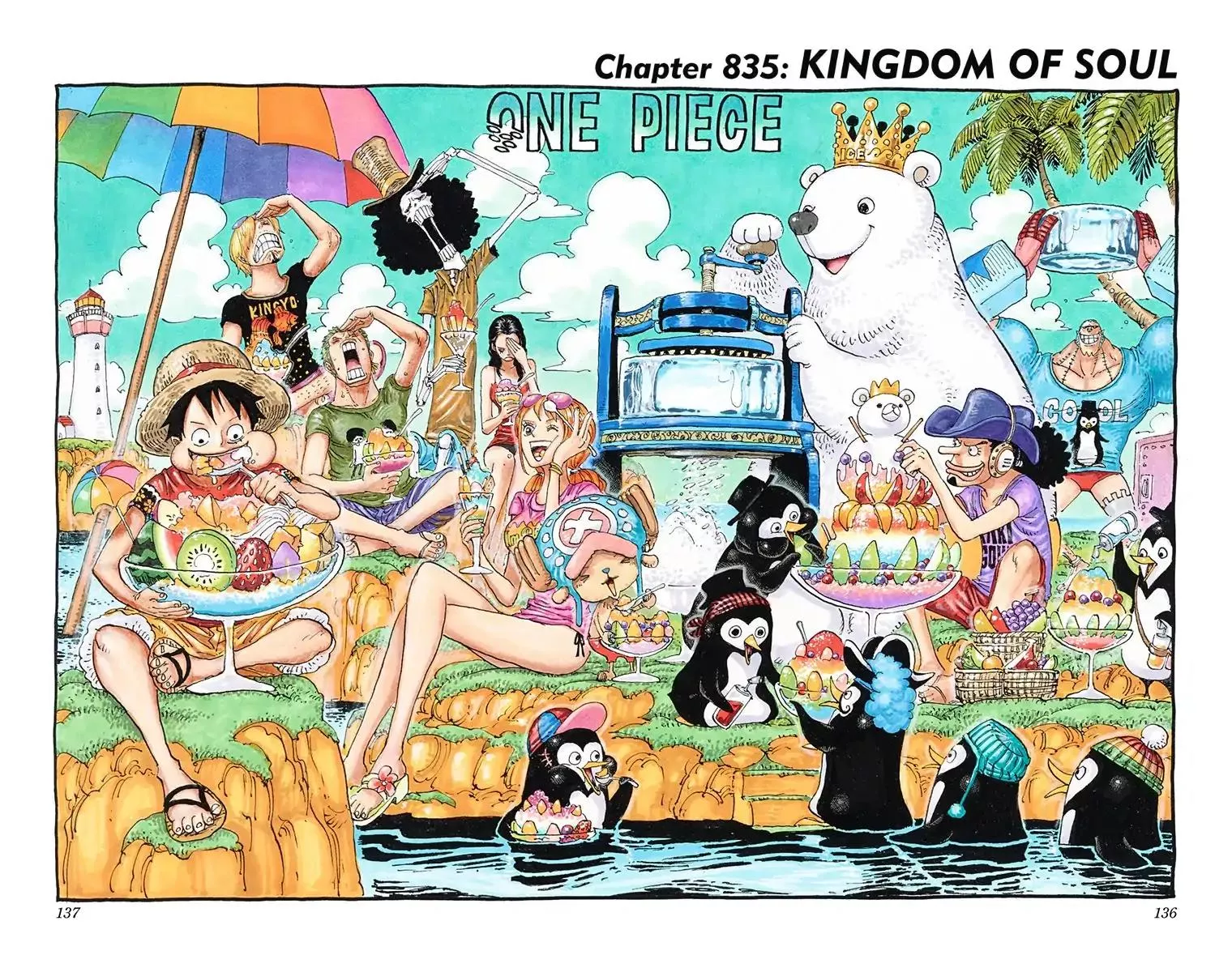 Read One Piece Chapter 835 - Kingdom of Soul Online