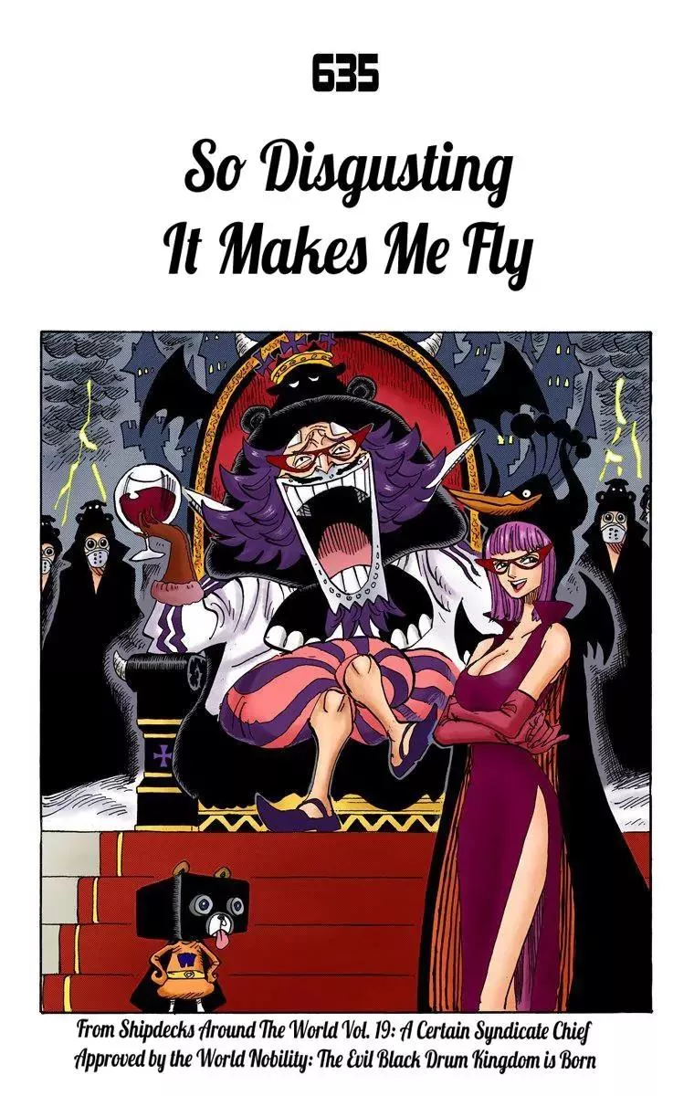 Read One Piece Chapter 635 - So Disgusting it Makes Me Fly Online