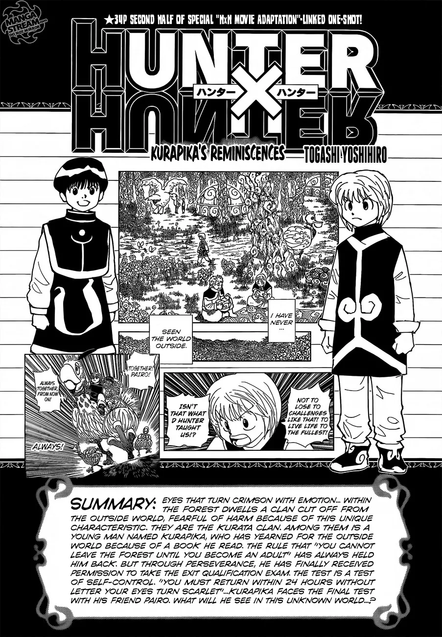 Read Hunter X Hunter Chapter 340.6 - Special - Kurapika's Reminiscences Part 2 Online