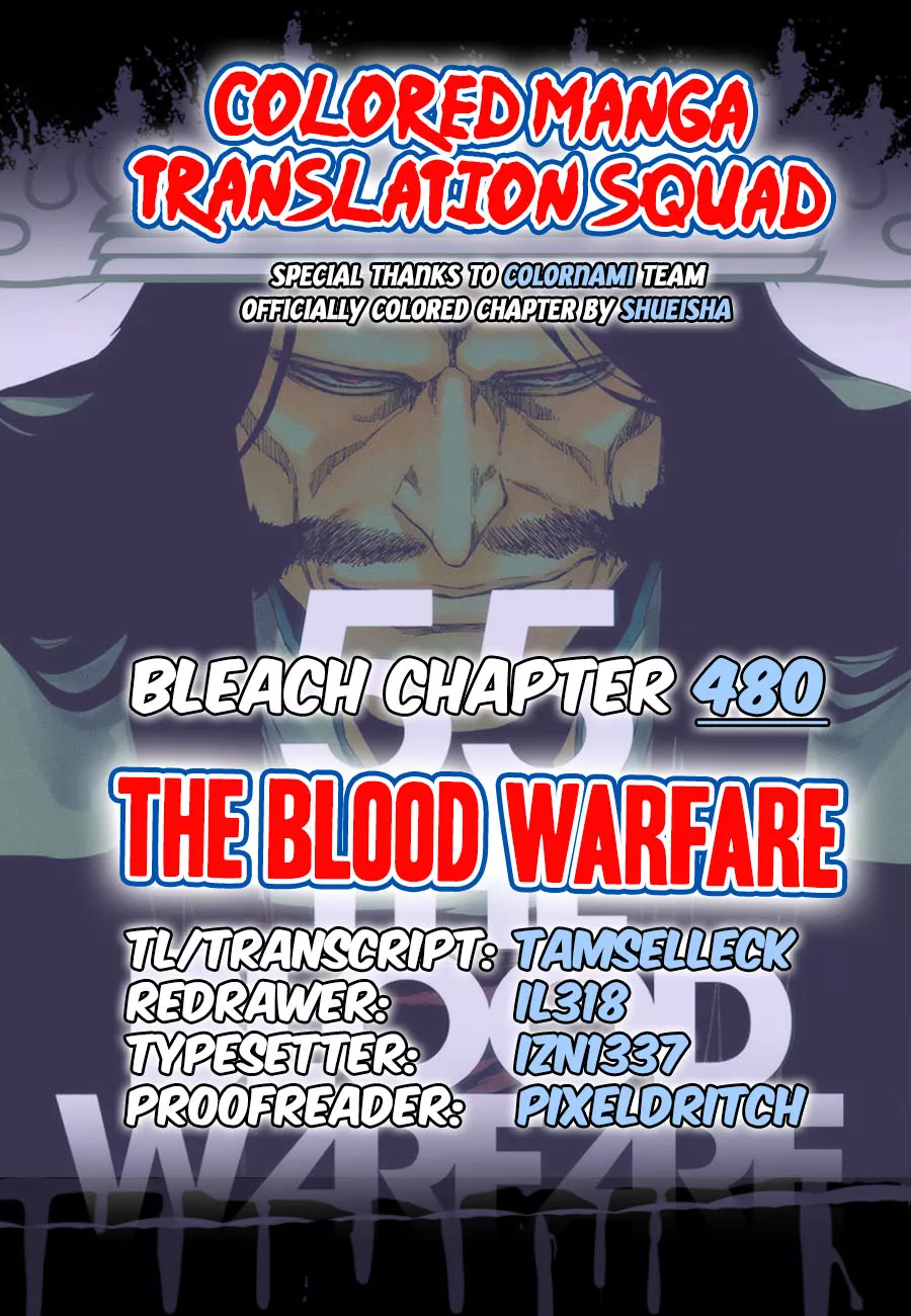 Read Bleach Chapter 480 - The Blood Warfare Online