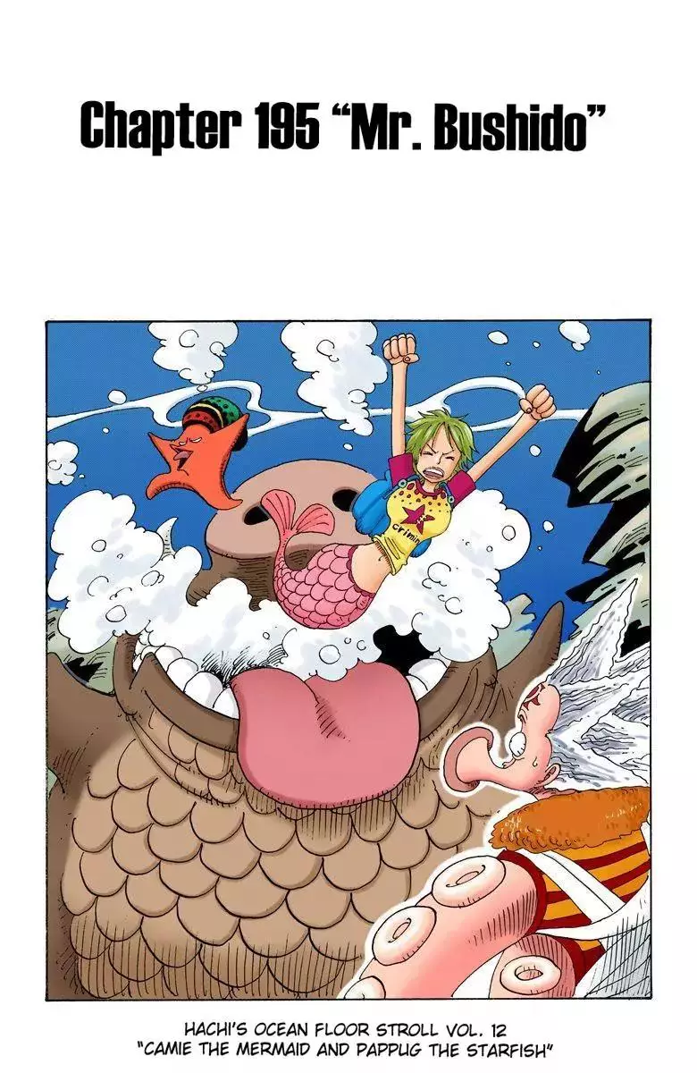 Read One Piece Chapter 195 - Mr Bushido Online