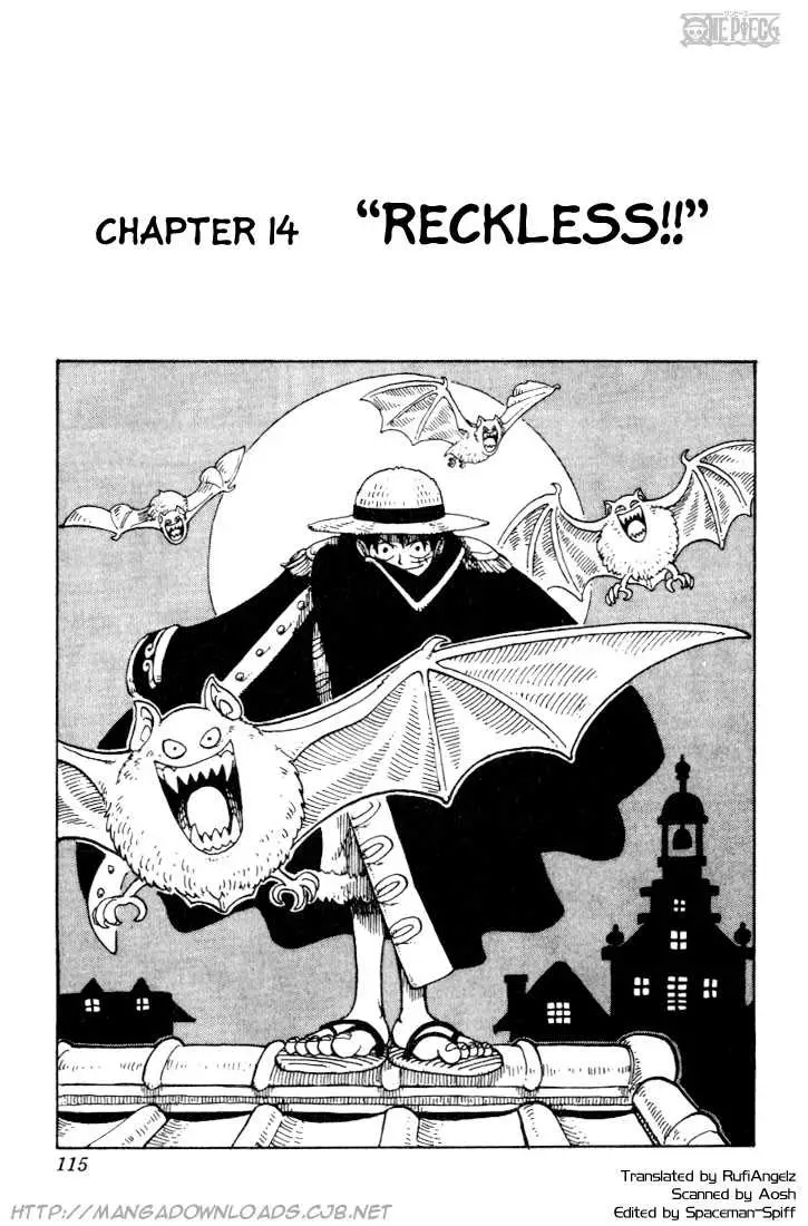 Read One Piece Chapter 014 - Reckless Online