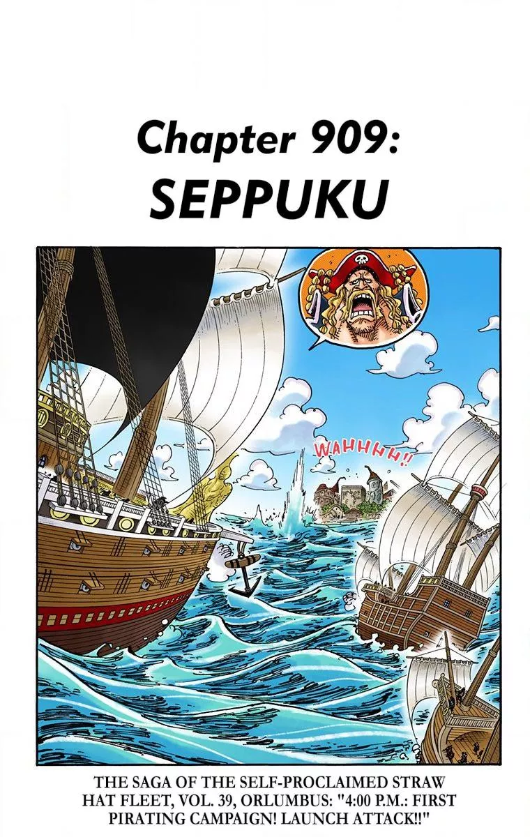 Read One Piece Chapter 909 Online