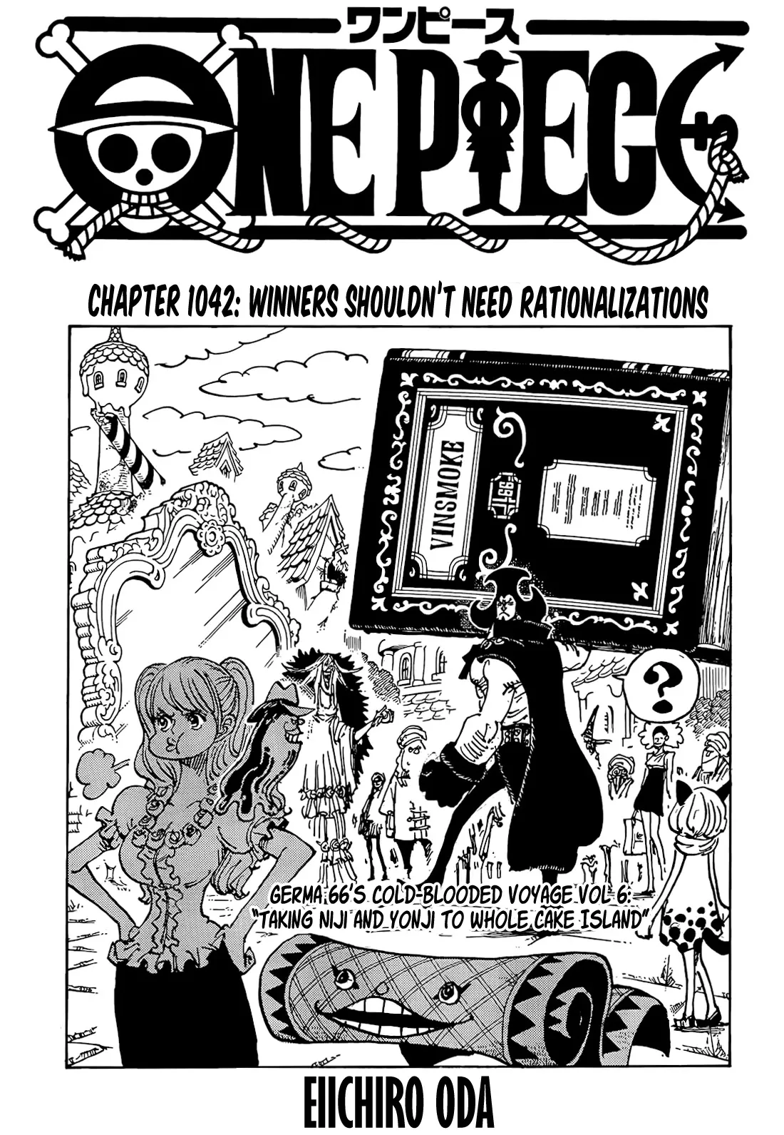 Read One Piece Chapter 1042 - Winners shouldn’t need rationalizations Online