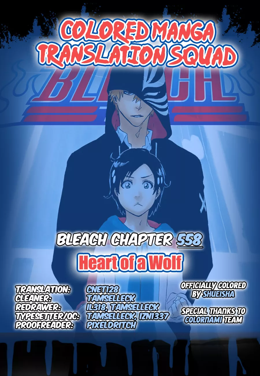 Read Bleach Chapter 558 - The heart of the wolf Online