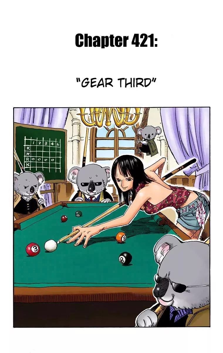 Read One Piece Chapter 421 - Gear Third Online