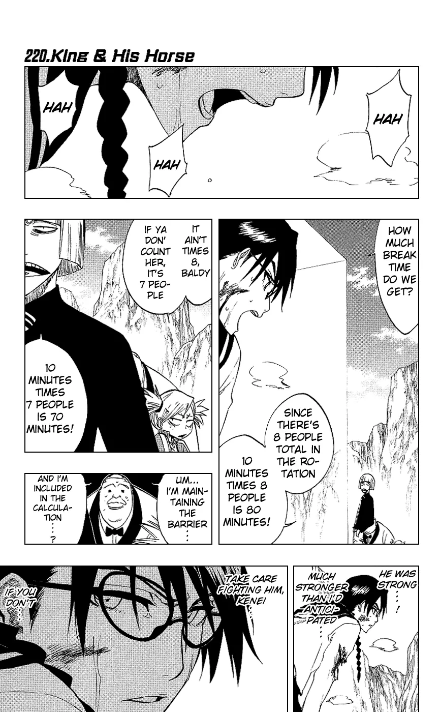 Read Bleach Chapter 220 - King & His Horse Online