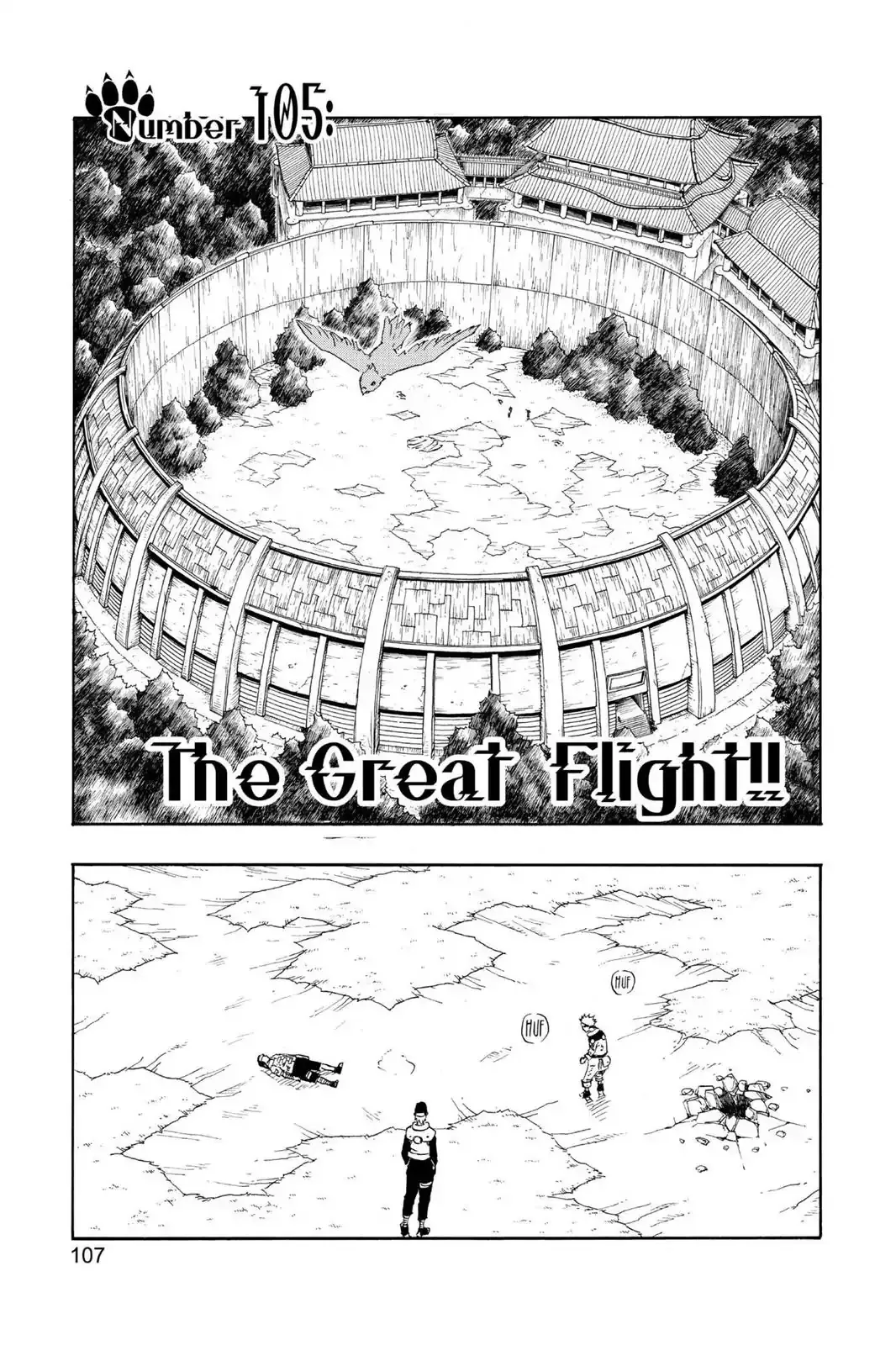 Read Naruto Chapter 105 - The Great Flight!! Online