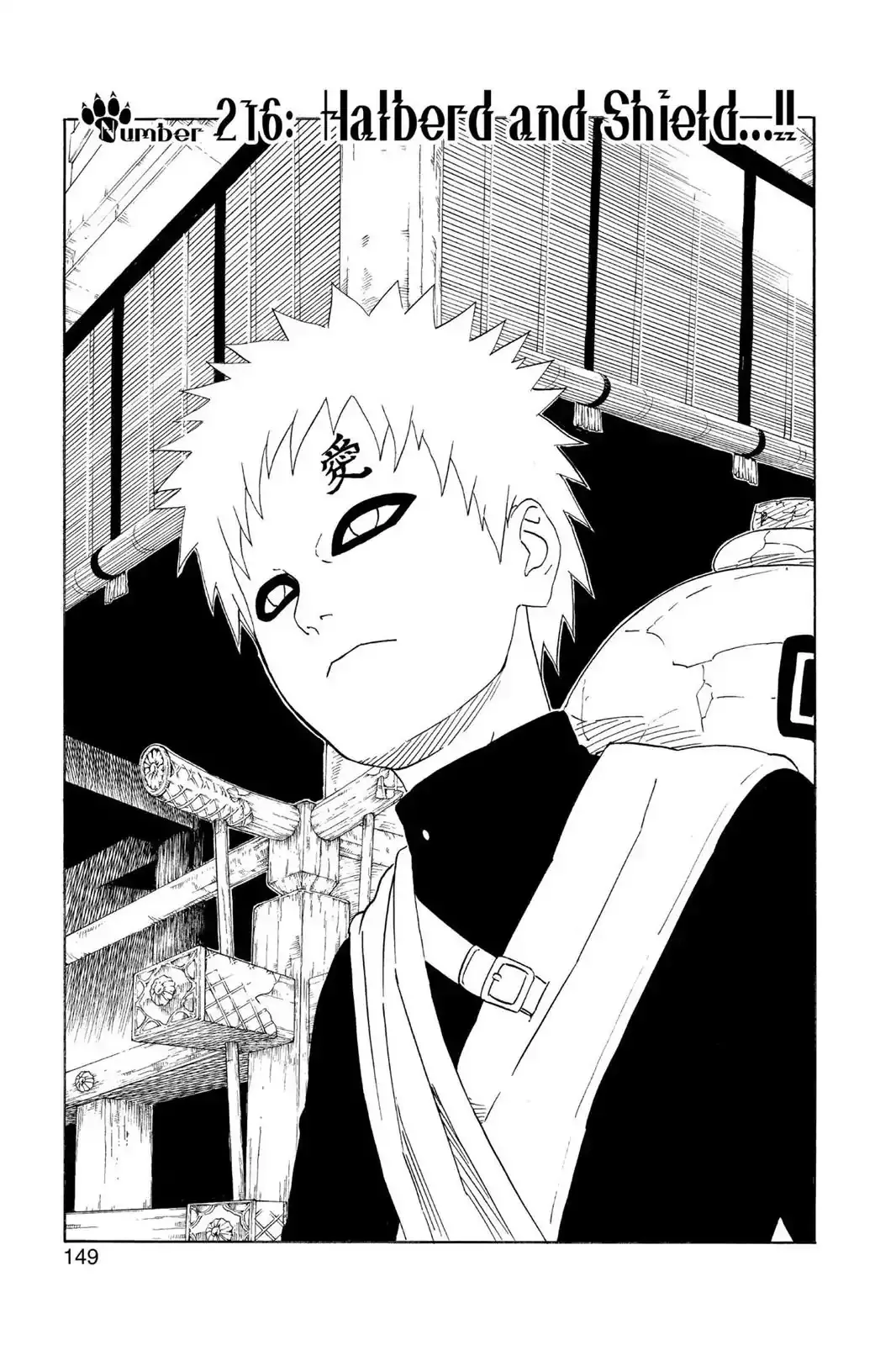 Read Naruto Chapter 216 - Halberd And Shield...!! Online