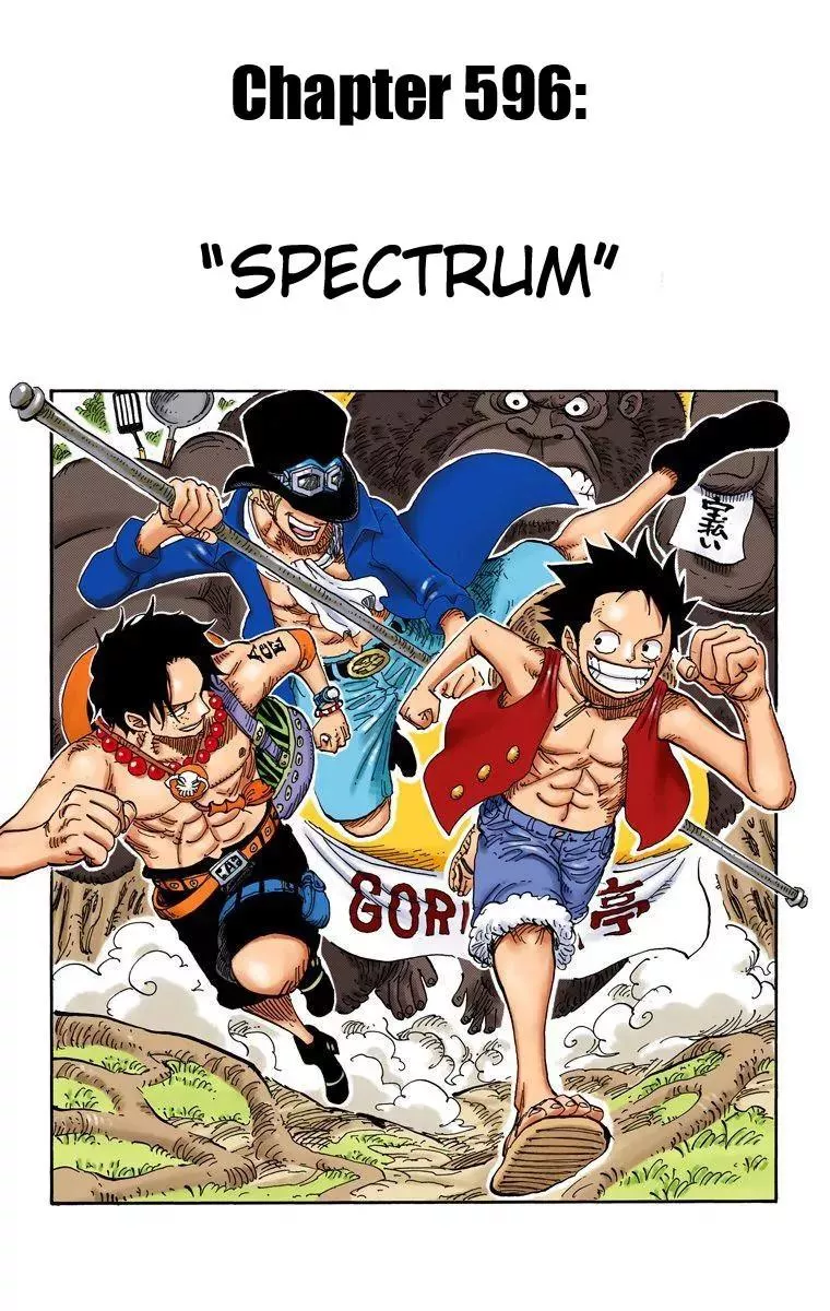 Read One Piece Chapter 596 - Spectrum Online