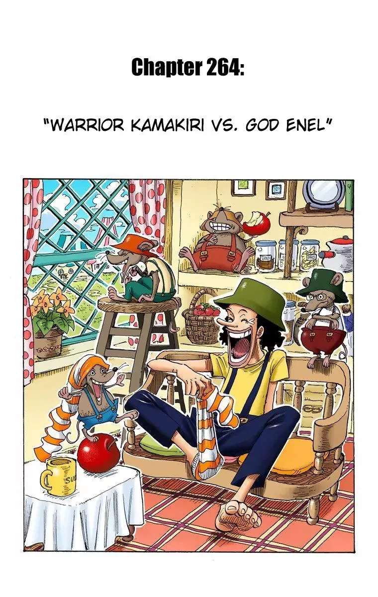 Read One Piece Chapter 264 - Warrior Kamakiri vs God Enel Online