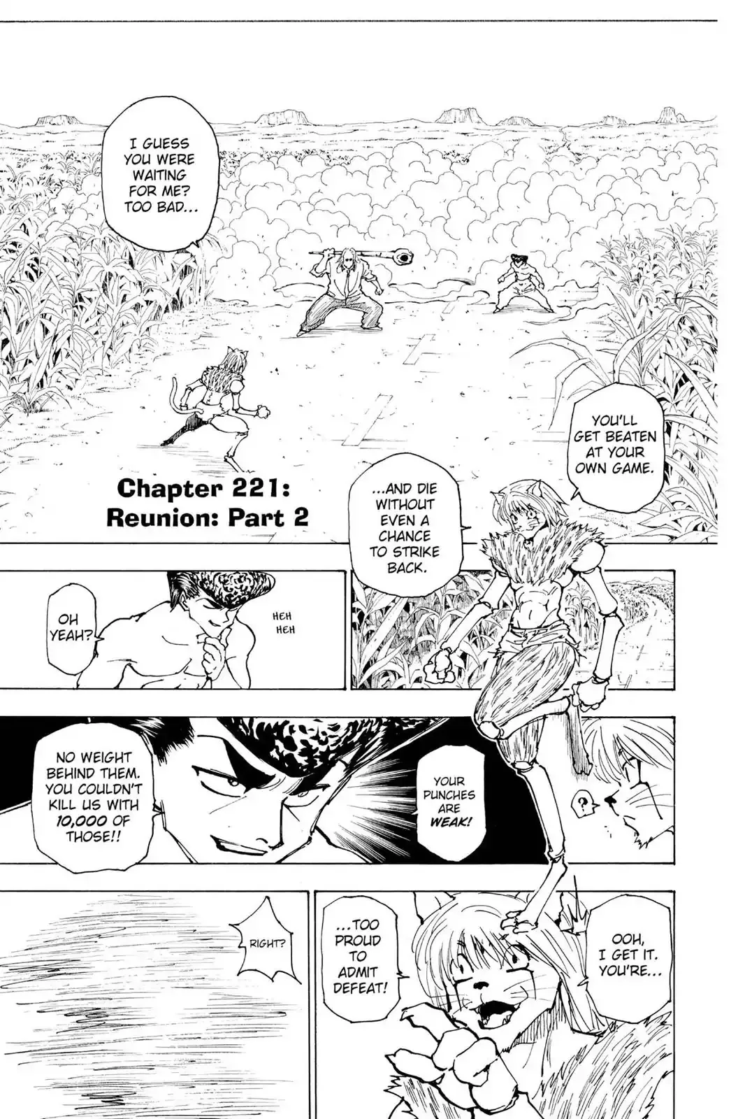 Read Hunter X Hunter Chapter 221 - Reunion: Part 2 Online