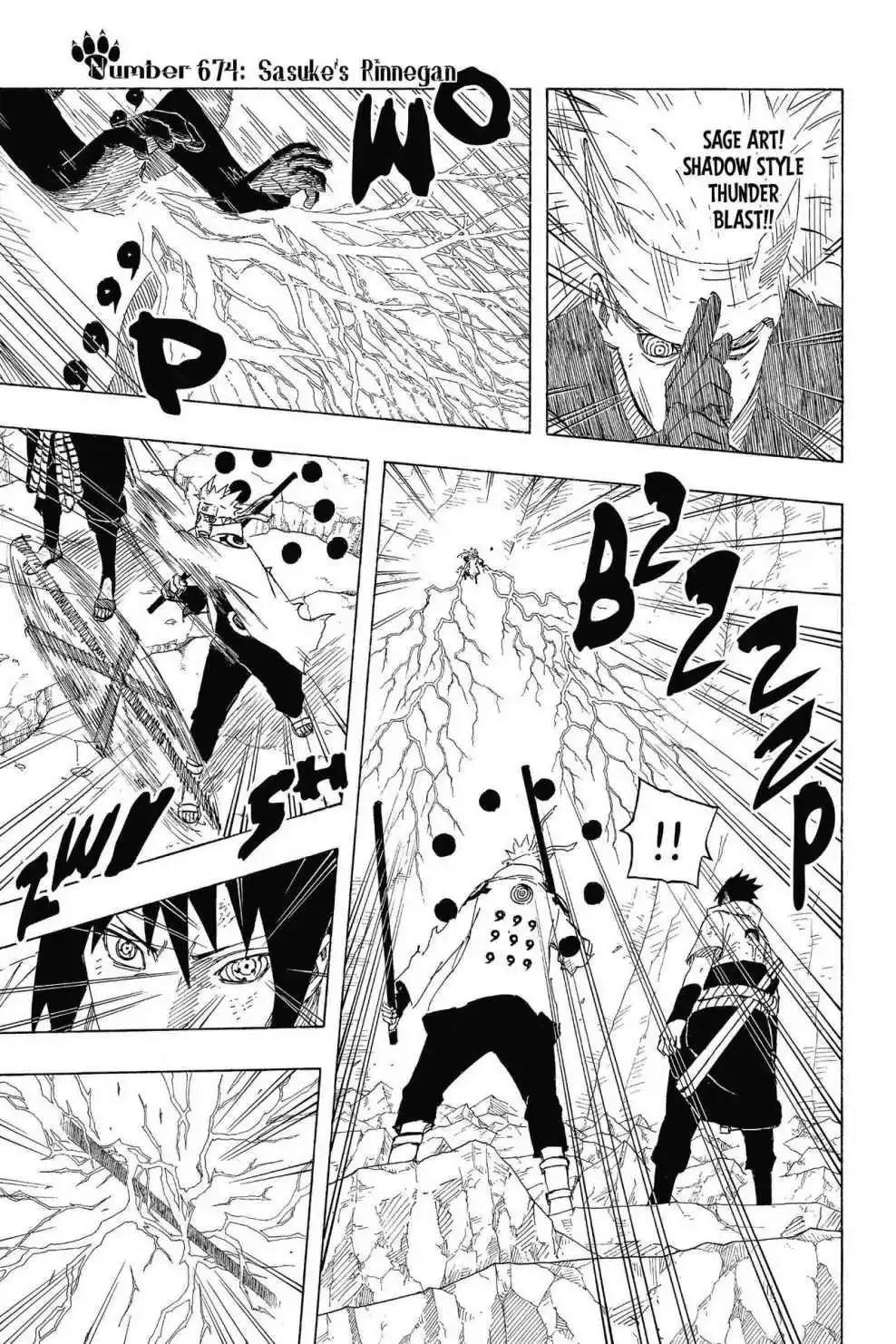 Read Naruto Chapter 674 - Sasuke's Rinnegan Online