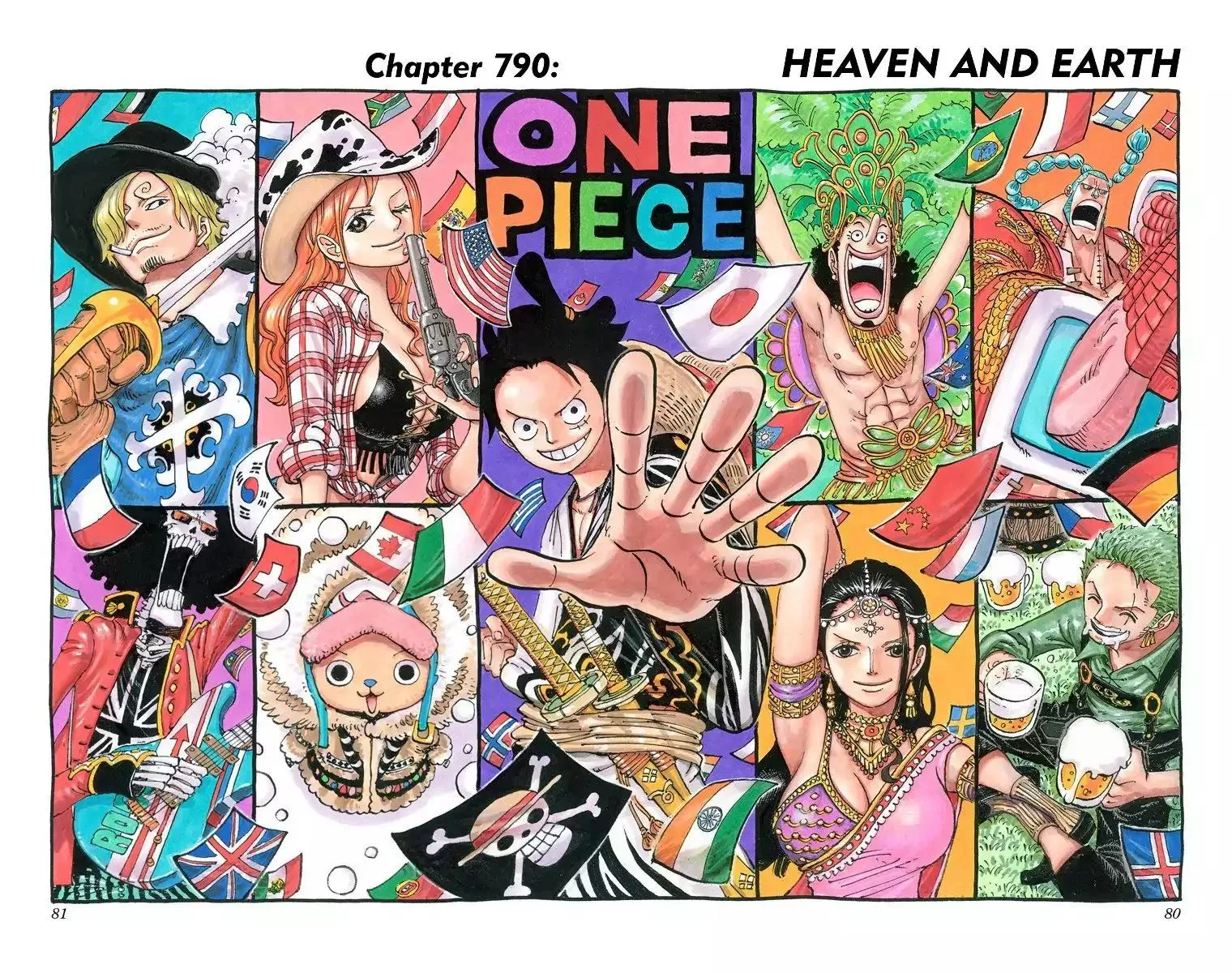 Read One Piece Chapter 790 - Heaven and Earth Online