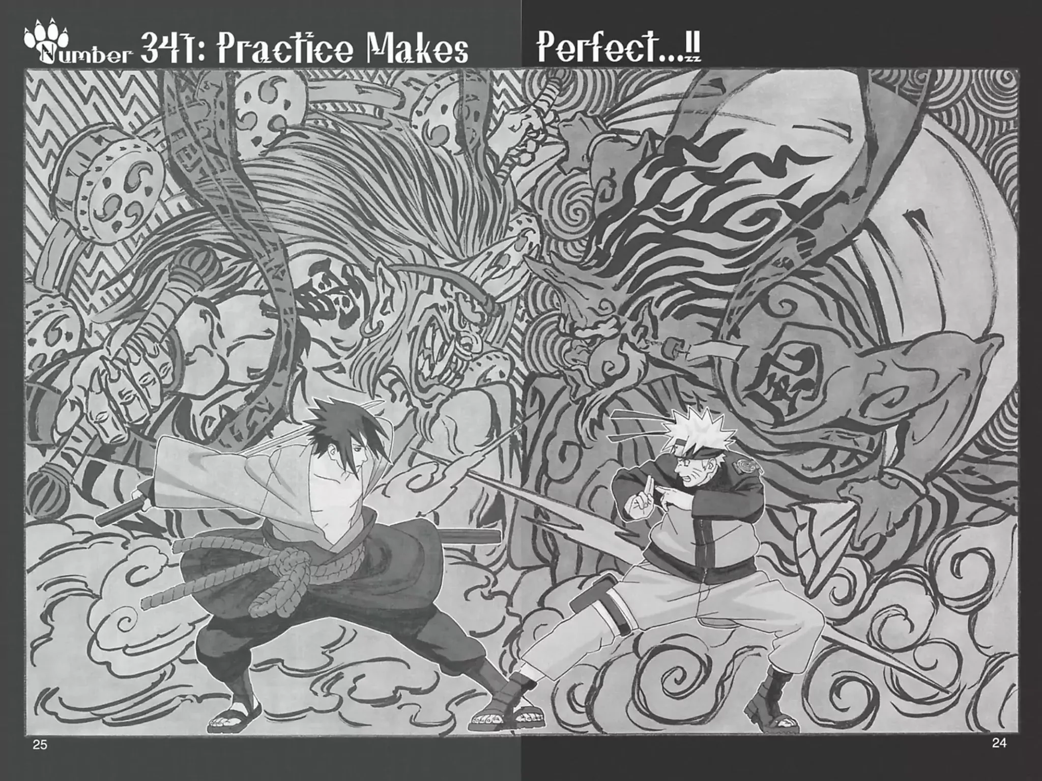 Read Naruto Chapter 341 - Practice Makes Perfect...!! Online