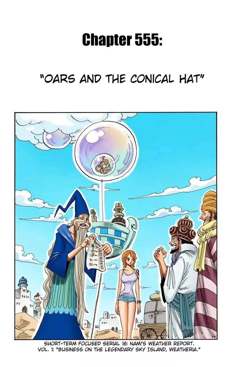 Read One Piece Chapter 555 - Oars and the Conical Hat Online