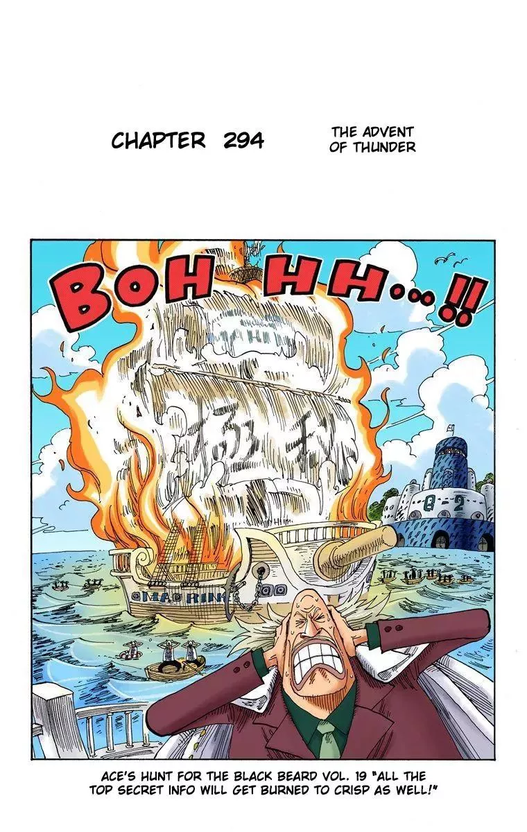 Read One Piece Chapter 294 - The Advent of Thunder Online