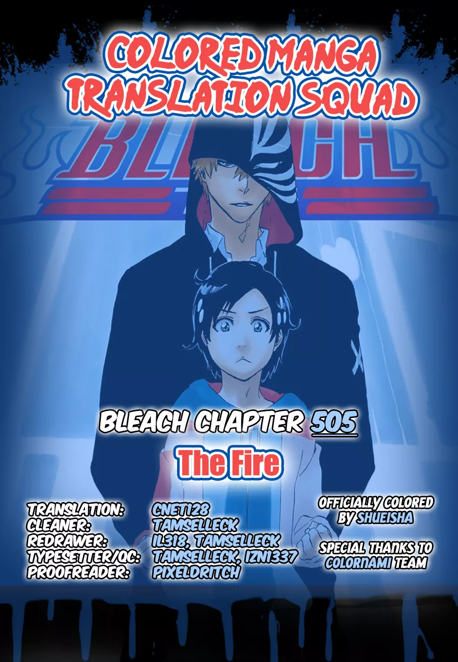 Read Bleach Chapter 505 - The Fire Online