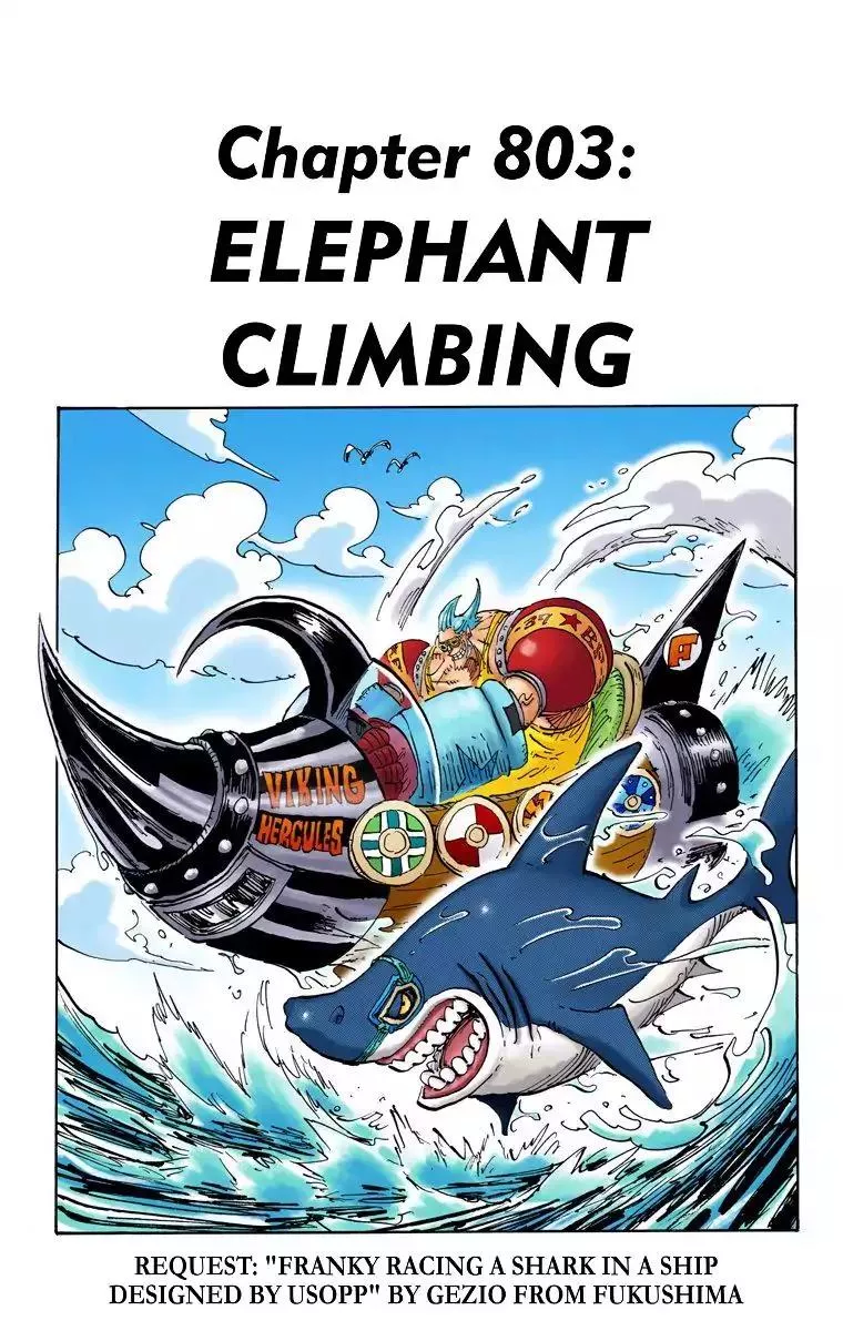 Read One Piece Chapter 803 - Elephant Climbing Online