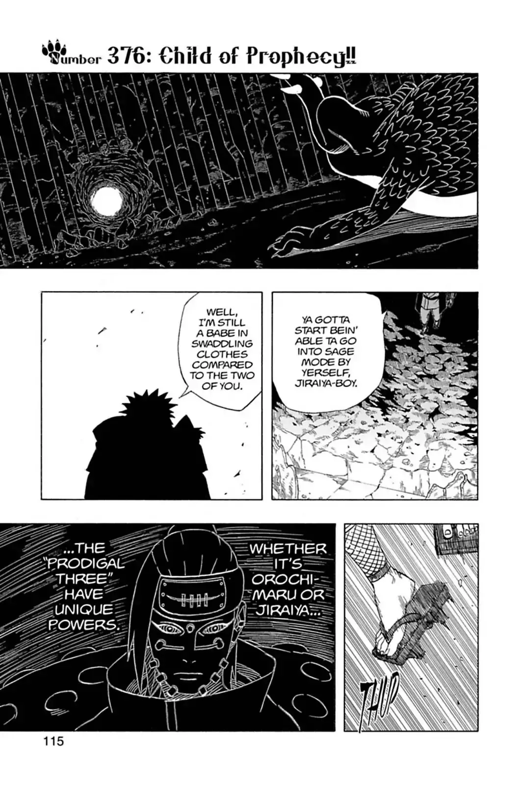 Read Naruto Chapter 376 - Child Of Prophecy Online