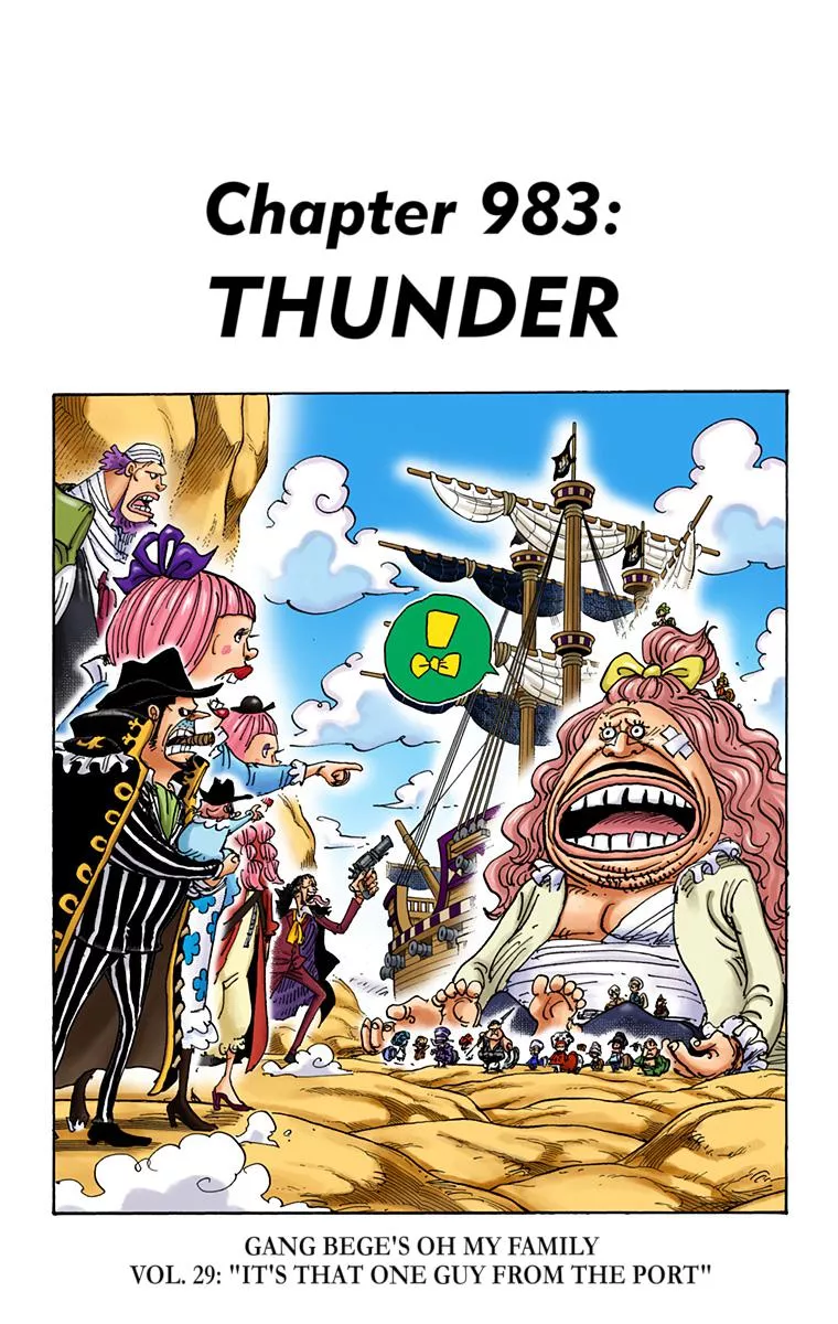 Read One Piece Chapter 983 Online