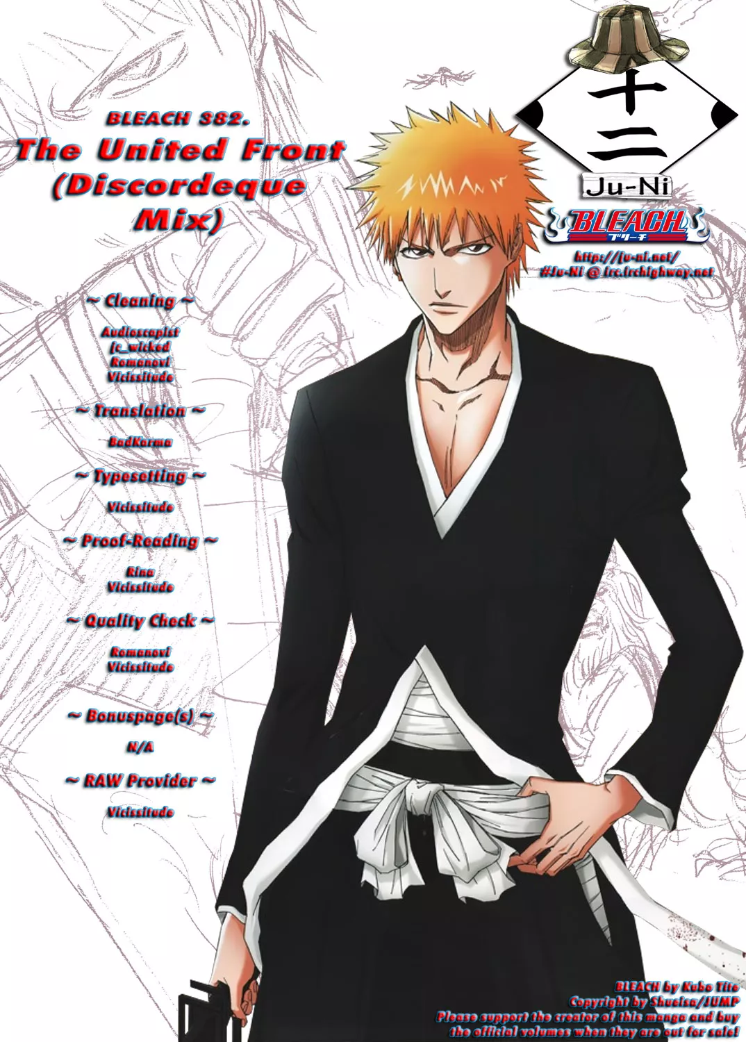 Read Bleach Chapter 382 - The United Front [Discordeque Mix] Online