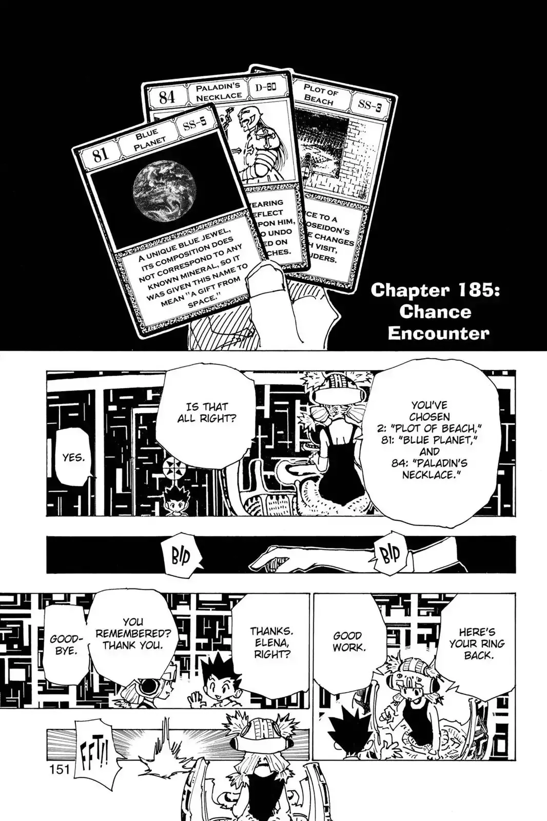 Read Hunter X Hunter Chapter 185 - Chance Encounter Online