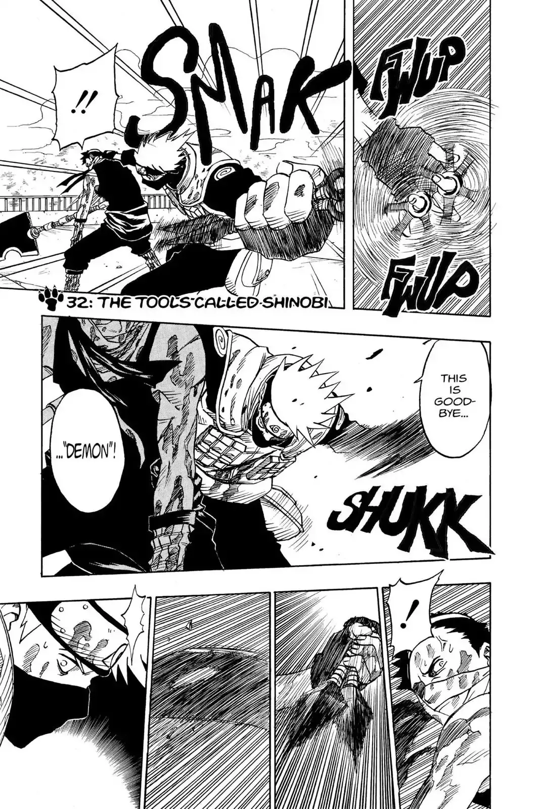 Read Naruto Chapter 32 - The Tools Called Shinobi Online