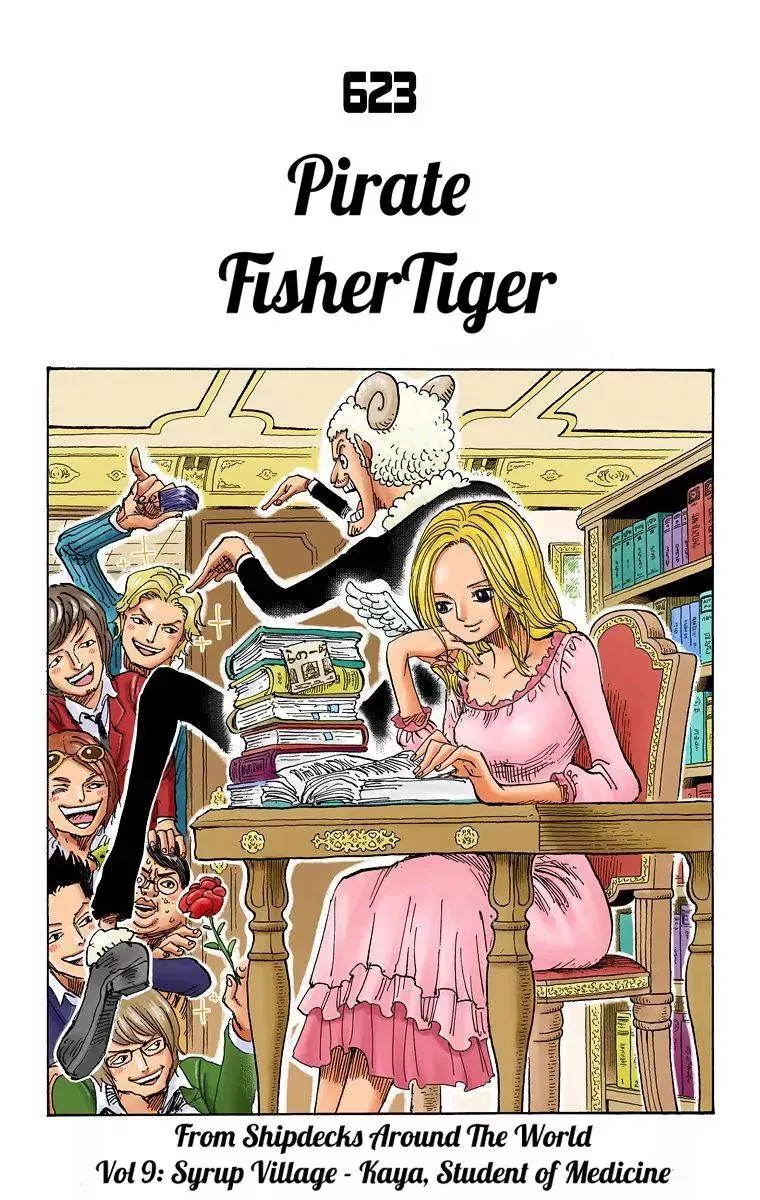 Read One Piece Chapter 623 - Pirate Fisher Tiger Online