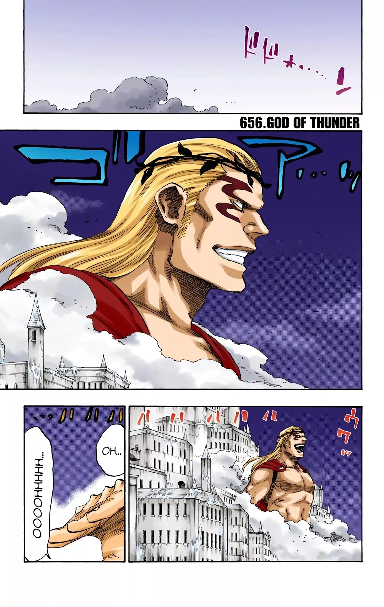 Read Bleach Chapter 656 - GOD OF THUNDER Online