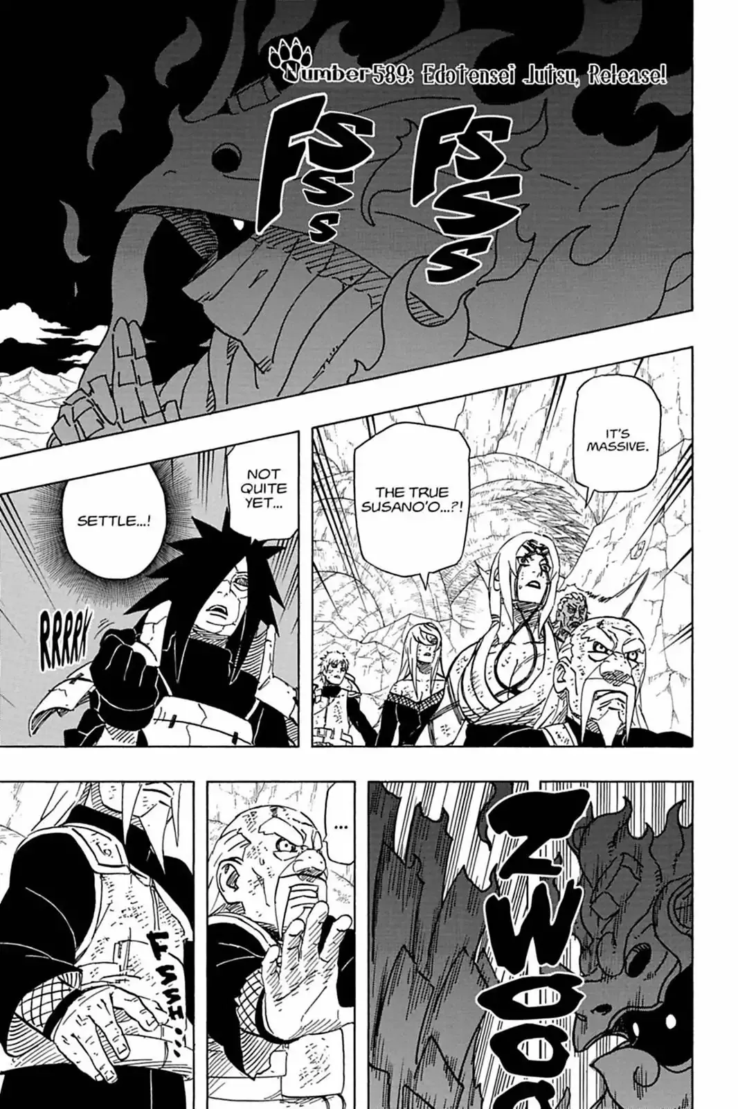 Read Naruto Chapter 589 - Edotensei Jutsu, Release! Online