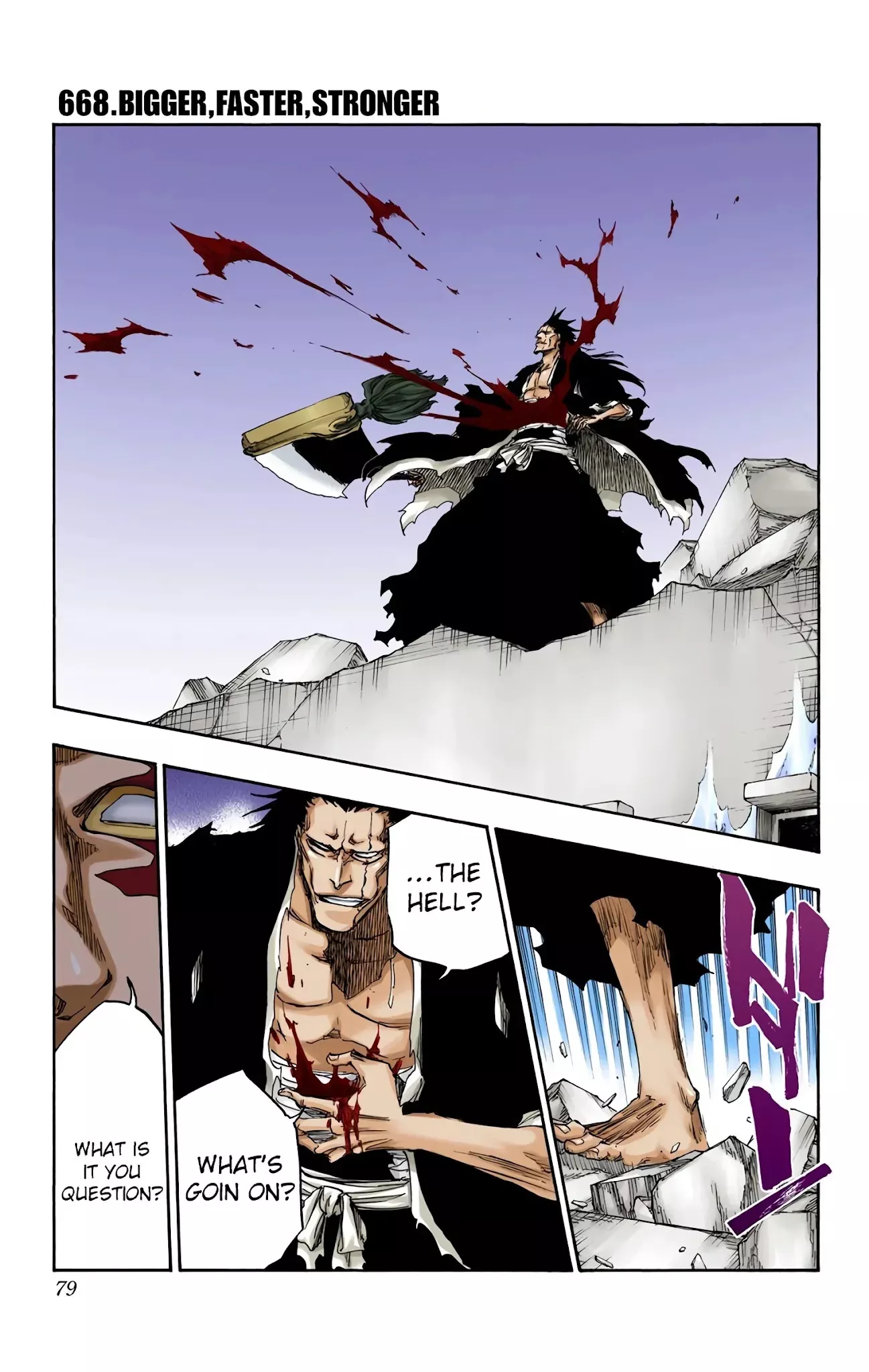 Read Bleach Chapter 668 - BIGGER,FASTER,STRONGER Online