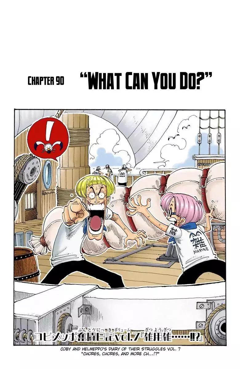 Read One Piece Chapter 90 - What Can You Do? Online