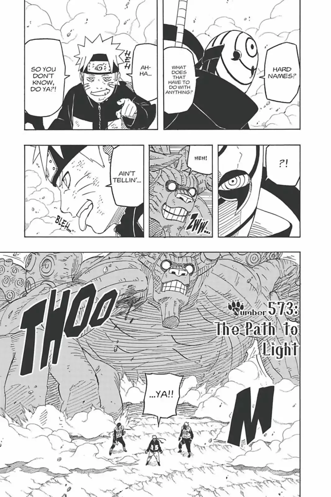 Read Naruto Chapter 573 - The Path To Light Online