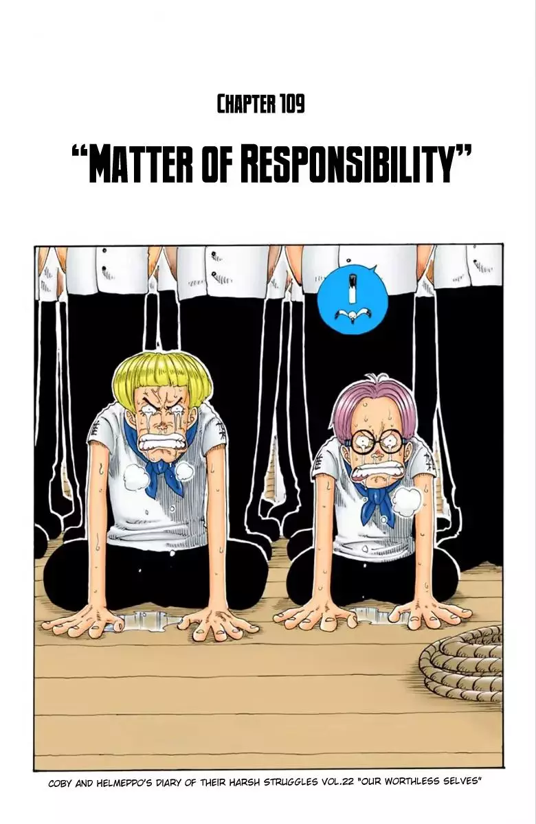 Read One Piece Chapter 109 - Matter of Responsibility Online