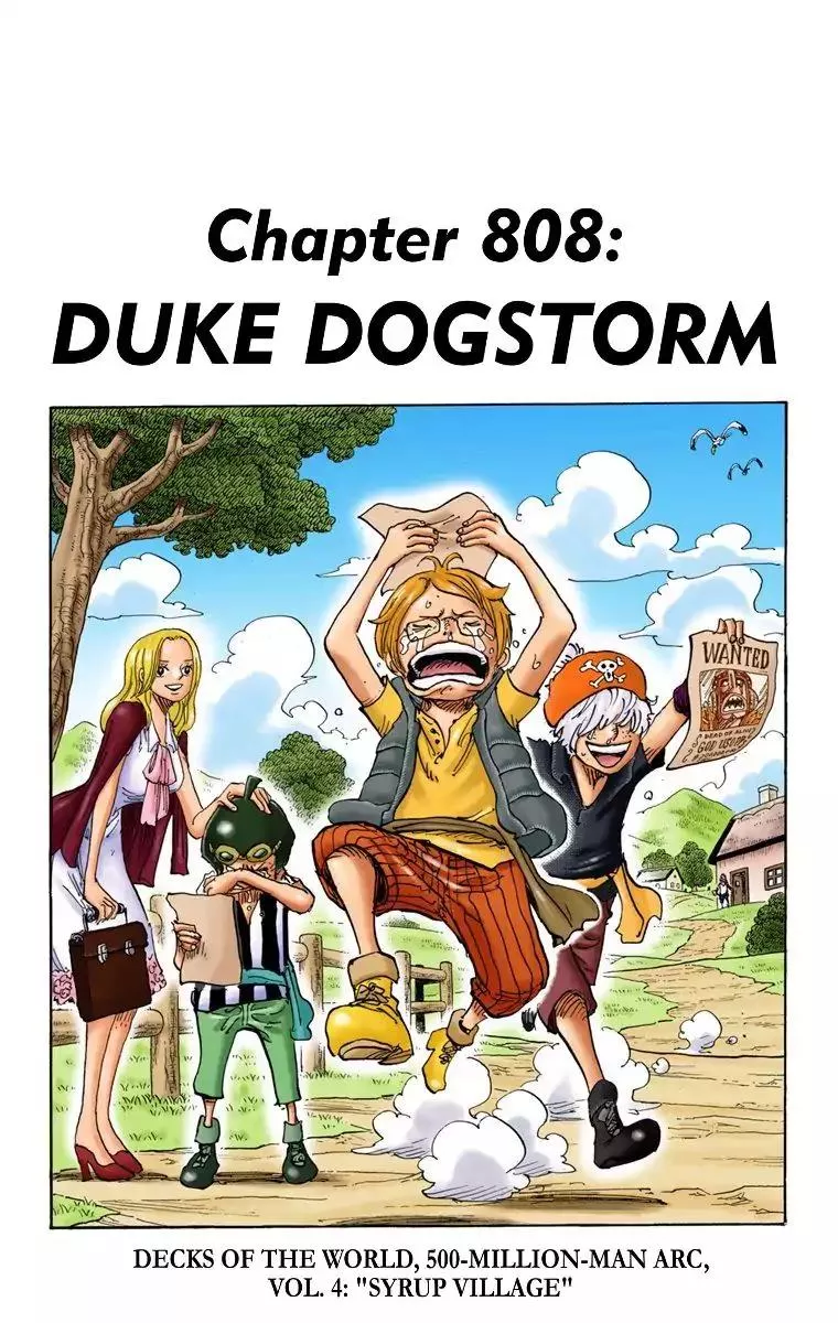 Read One Piece Chapter 808 - Duke Dogstorm Online